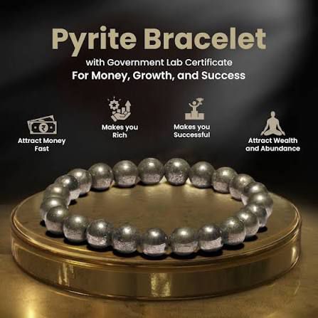 Pyrite bracelet